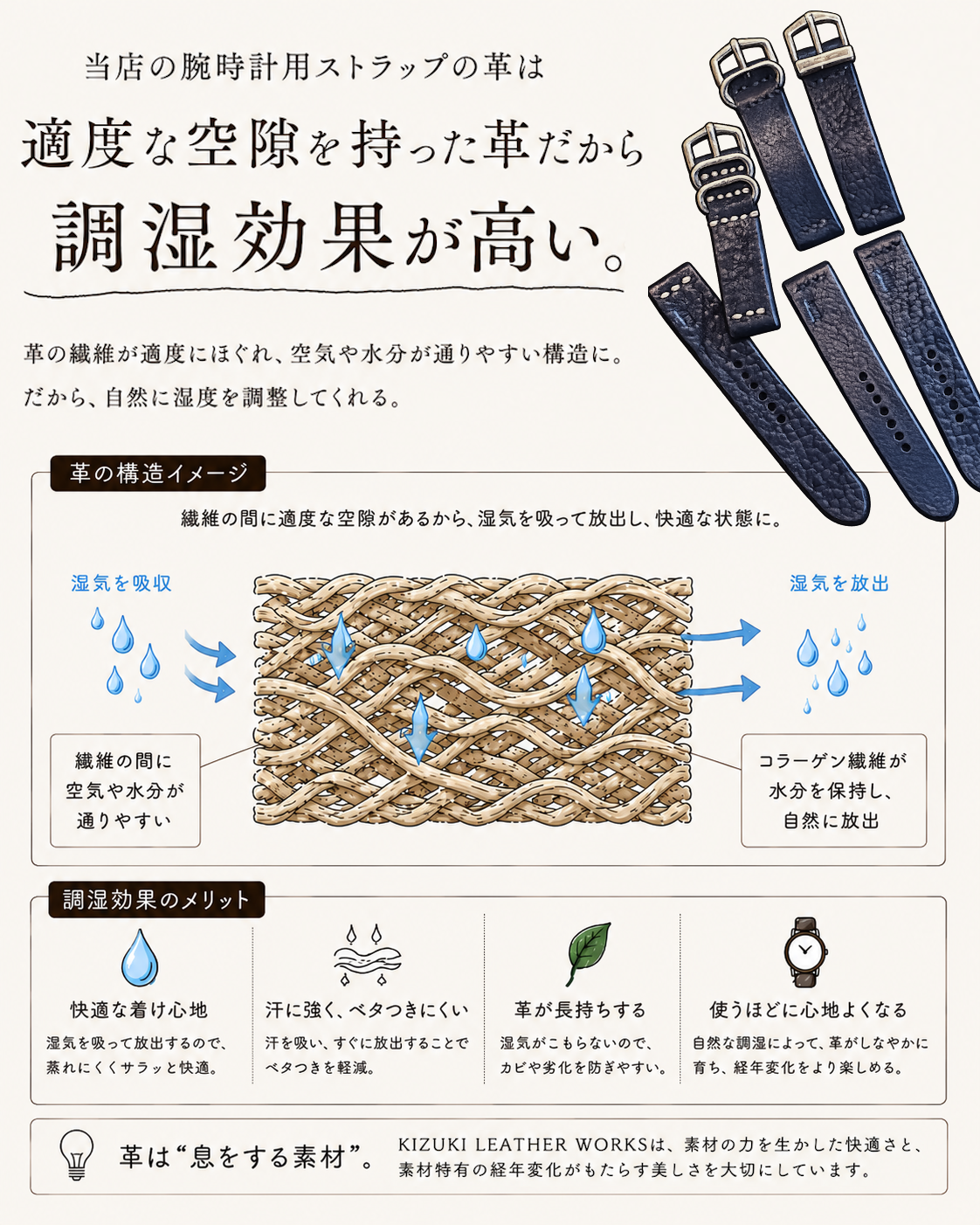 調湿効果が高い構造
