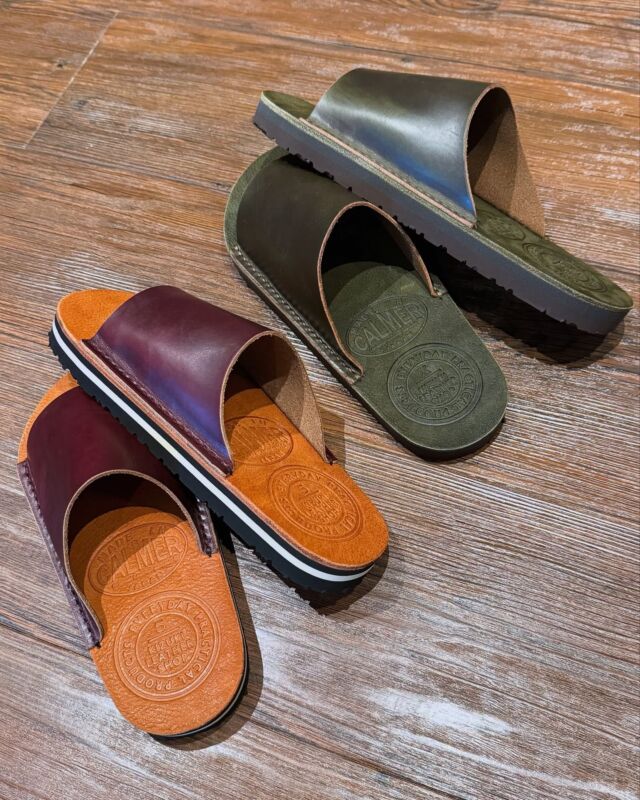 CALMER 24レザーサンダル　M＋ 26センチ美品 CALMER 24レザーサンダル M＋ 26センチ美品